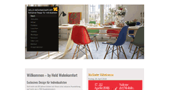 Desktop Screenshot of held-wohnkomfort.de